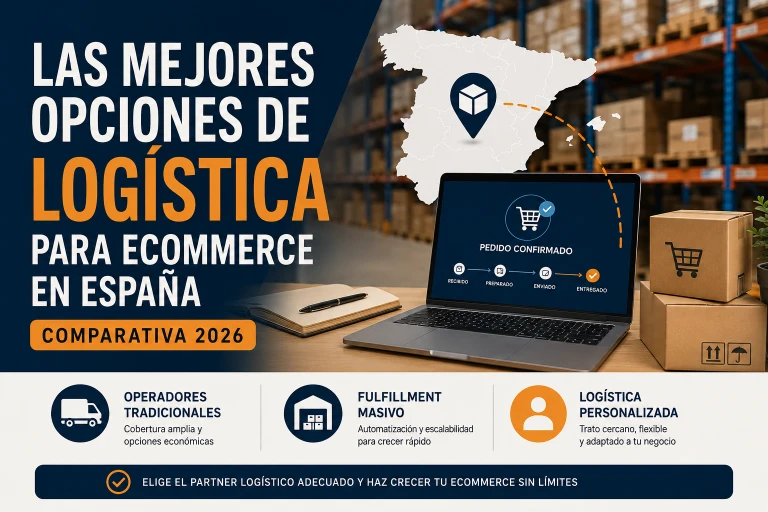 Las mejores opciones de logística para eCommerce en España (comparativa 2026)